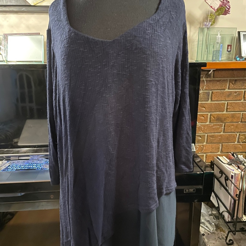 Sympli Navy Blue Size 18 Lagan Sweater